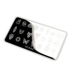 STAMPING - Stencil per nail art 02
